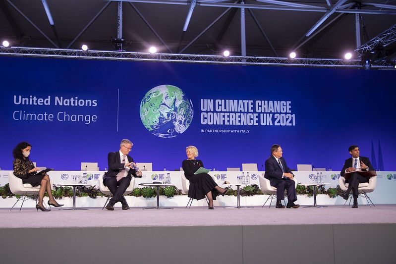 The Chancellor chairs a panel event at COP26 COP26_P_BIałas