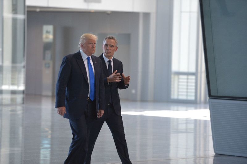 Arrival of the President of the United States - Meeting of NATO Heads of State and Government in Brussels Test dla NATO_R_Korzycki