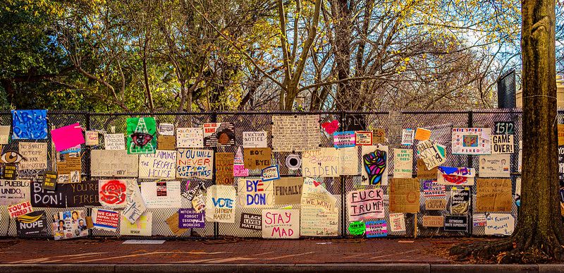 2020.11.26 In front of the White House, Washington, DC Trump versus historia_R_Korzycki