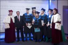 Inauguration of the academic year following the seminar "Future of Europe". Moravcsik, Subacchi, Olechowski