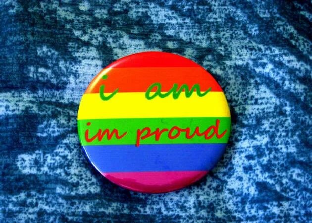 button "I am, I am proud"