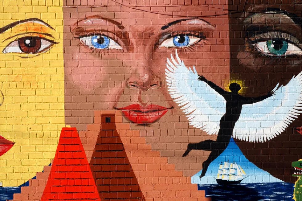 Mural "Wielokulturowość" Mural "Wielokulturowość"