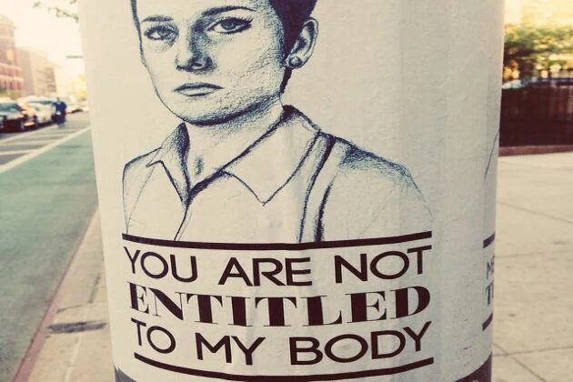 You are not entitled to my body/ Nie masz orawa do mojego ciała You are not entitled to my body/ Nie masz orawa do mojego ciała