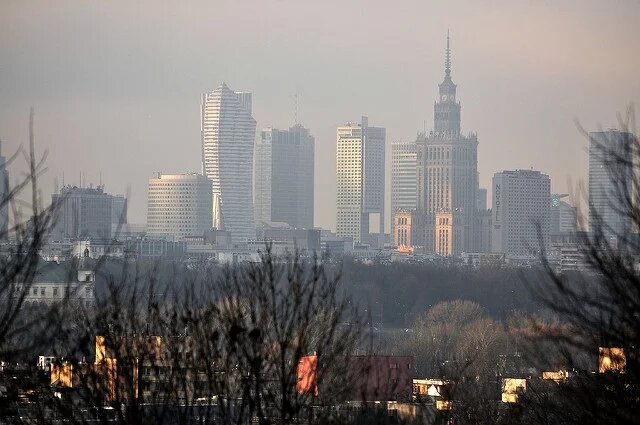 Smog w Warszawie