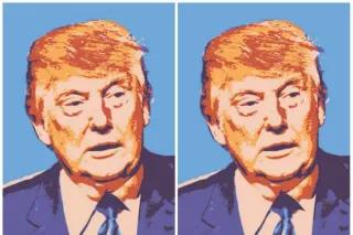 Portret Donalda Trumpa