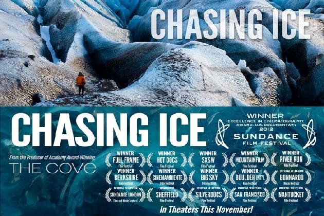 plakat filmu "Chasing ice" plakat filmu "Chasing ice"