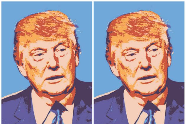 Portret Donalda Trumpa