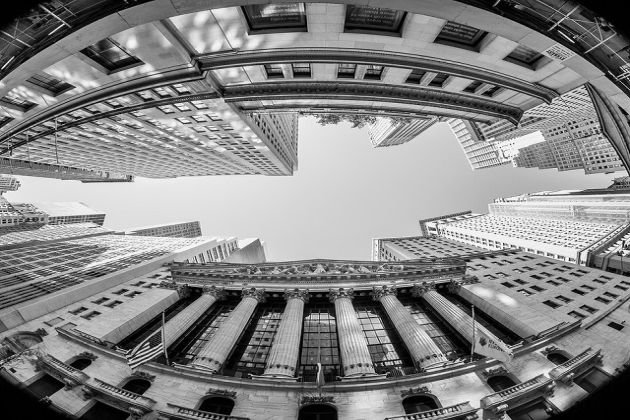 Widok Wall Street